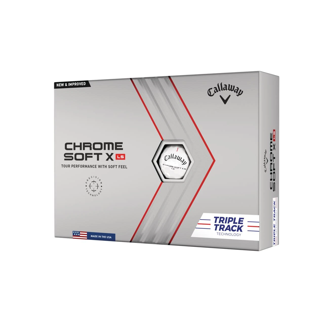 Callaway Chrome Soft X LS Triple Track Golf Balls