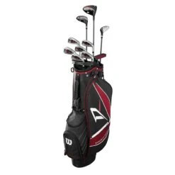 Wilson Deep Red Tour Package Set With Carry Bag
