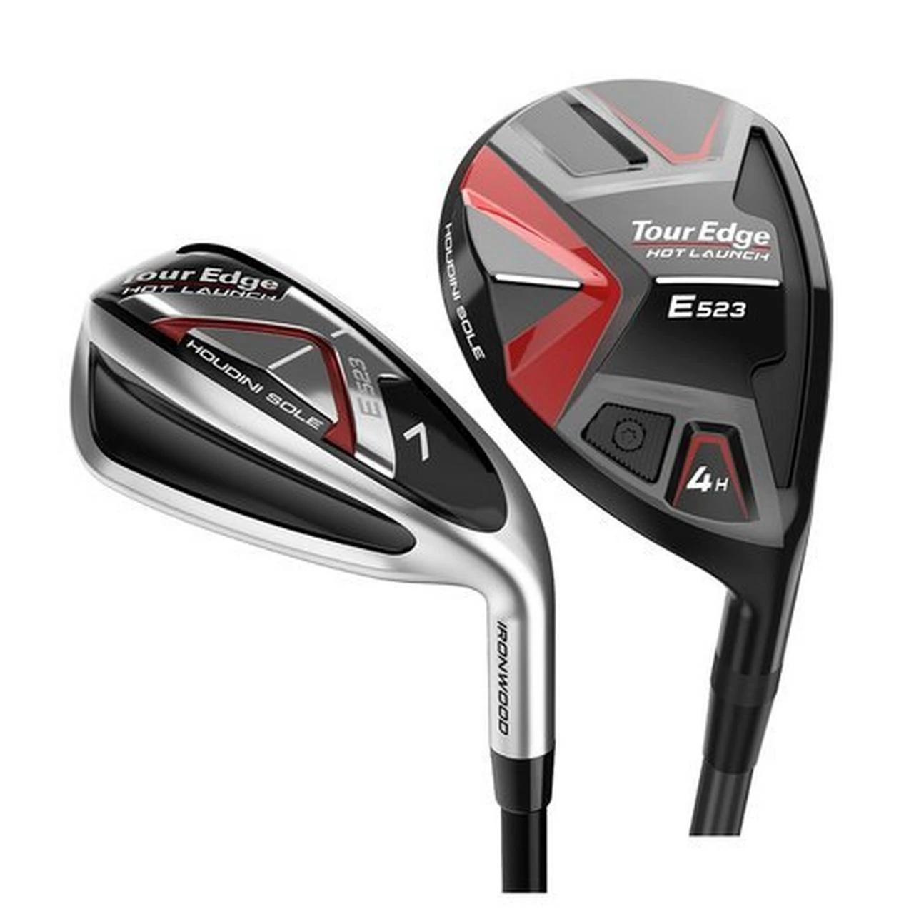 Tour Edge E523 4H 5H 6-PW Combo Iron Set With Graphite Shafts
