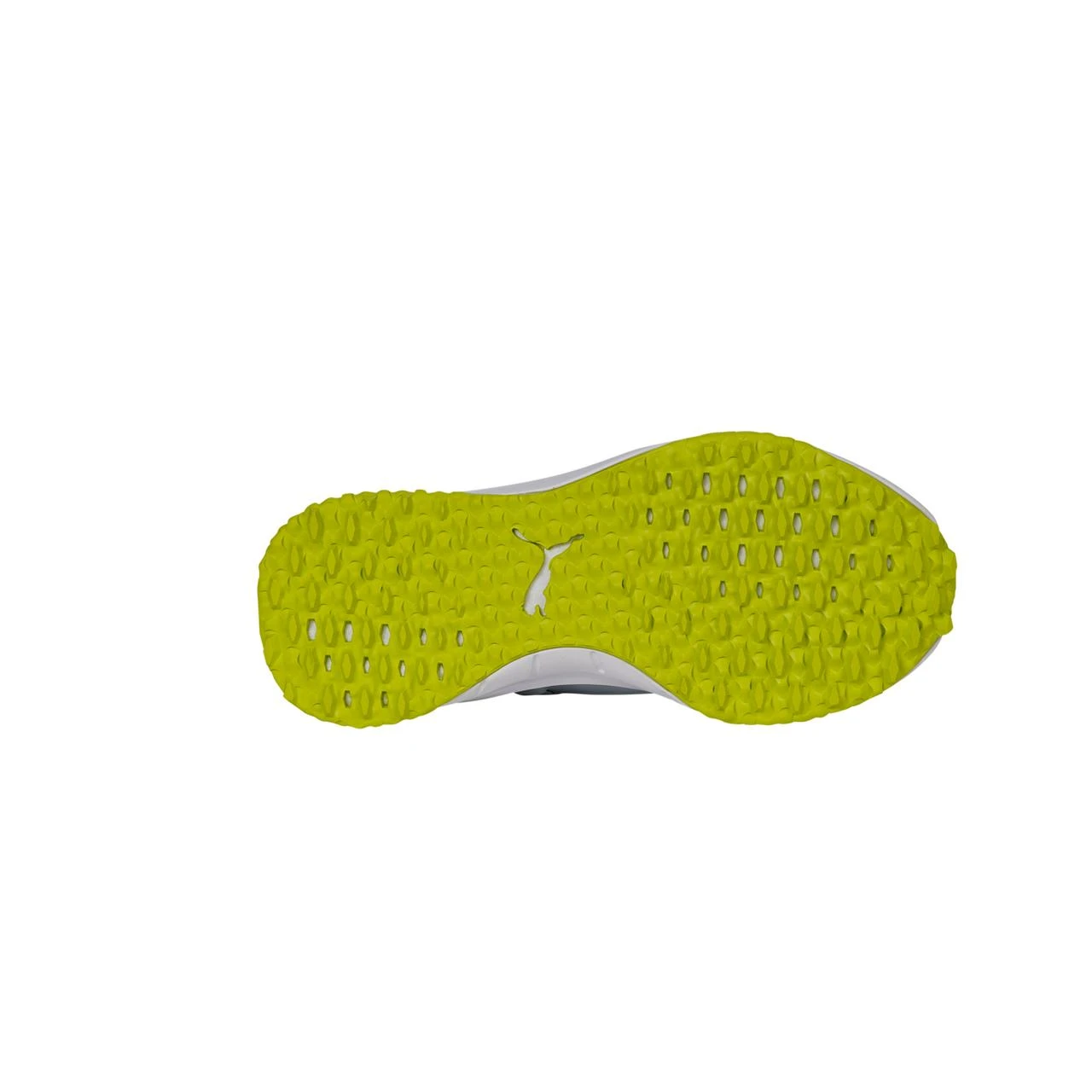 Puma Junior Fusion EVO Spikeless Golf Shoe - Grey/Green - Image 2