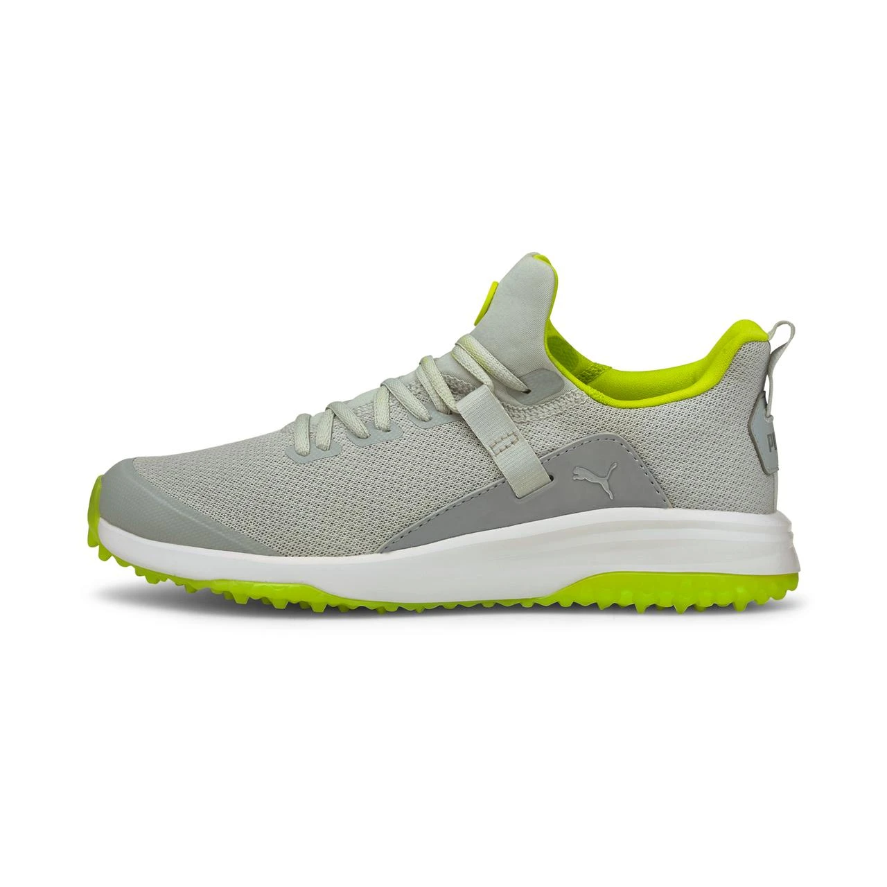 Puma Junior Fusion EVO Spikeless Golf Shoe - Grey/Green - Image 6
