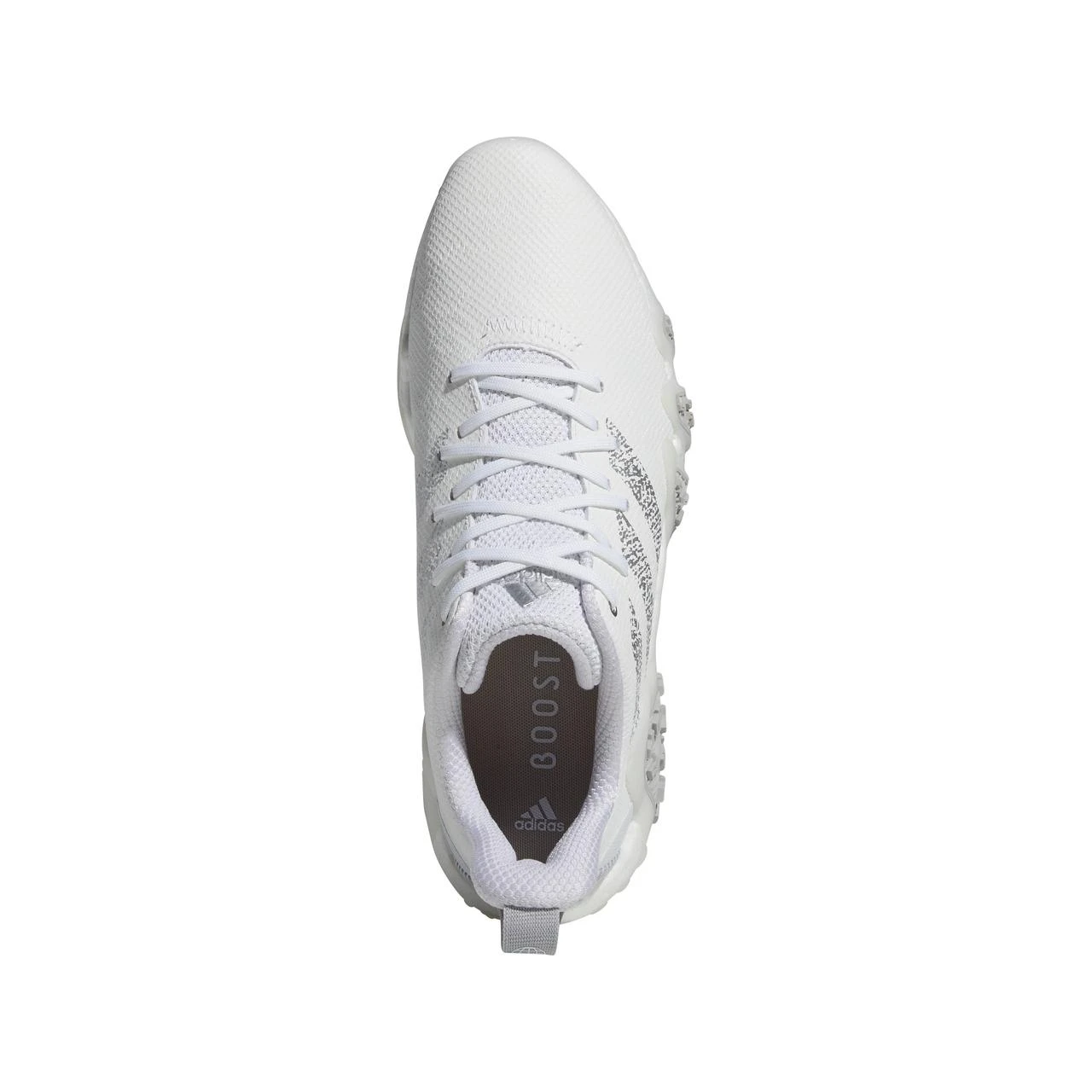 ADIDAS Men's CodeChaos 22 Spikeless Golf Shoe - White/Grey - Image 3