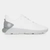 G/FORE Men's MG4+ Spikeless Golf Shoe - White/Grey