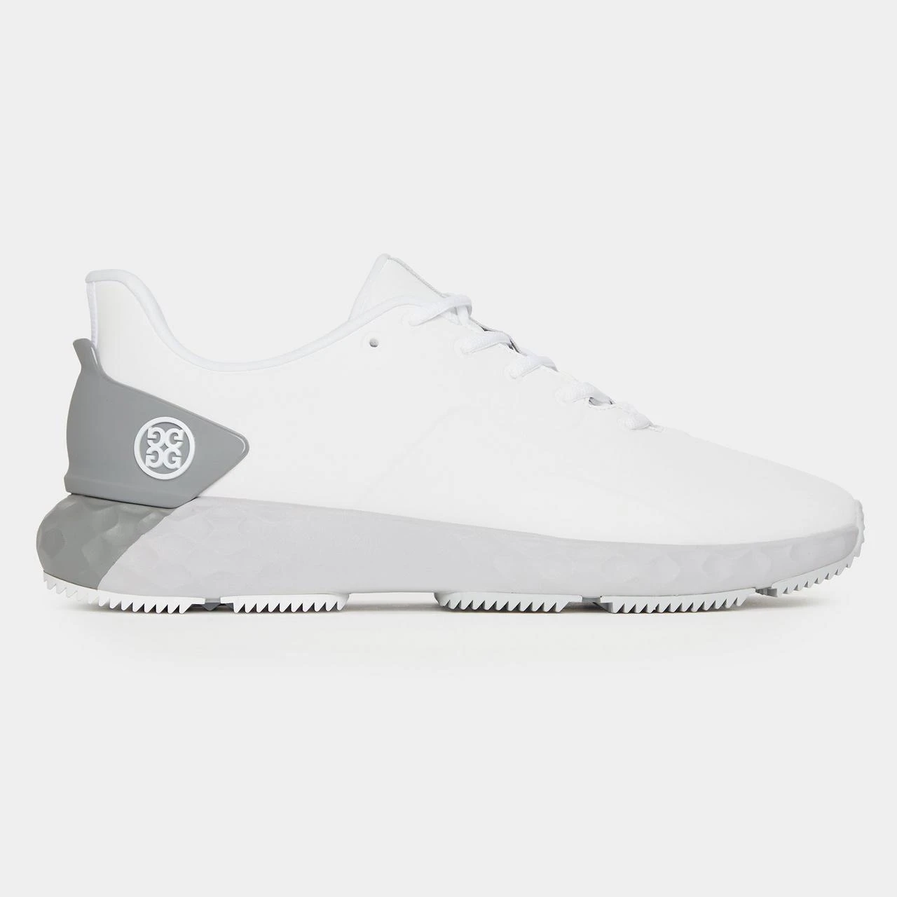 G/FORE Men's MG4+ Spikeless Golf Shoe - White/Grey