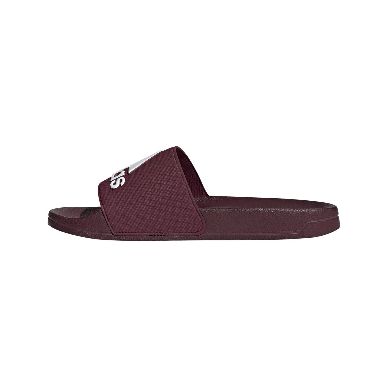 ADIDAS Men's Adilette Slides - Dark Red - Image 6