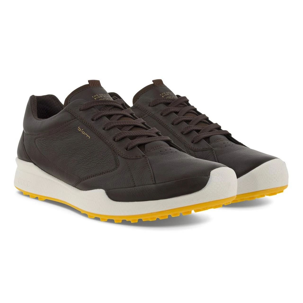 ECCO Men's BIOM Hybrid Spikeless Golf Shoe - Brown - Image 8