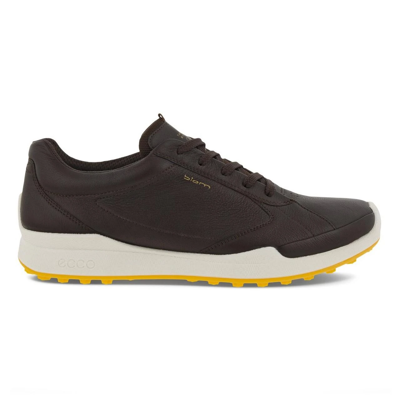 ECCO Men's BIOM Hybrid Spikeless Golf Shoe - Brown
