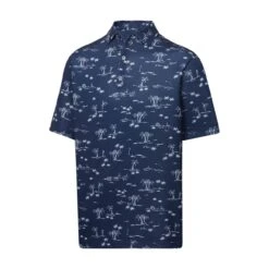FootJoy Men's Tropic Golf Lisle Short Sleeve Polo