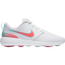 Nike Men's Roshe G Spikeless Golf Shoe - White/Multi