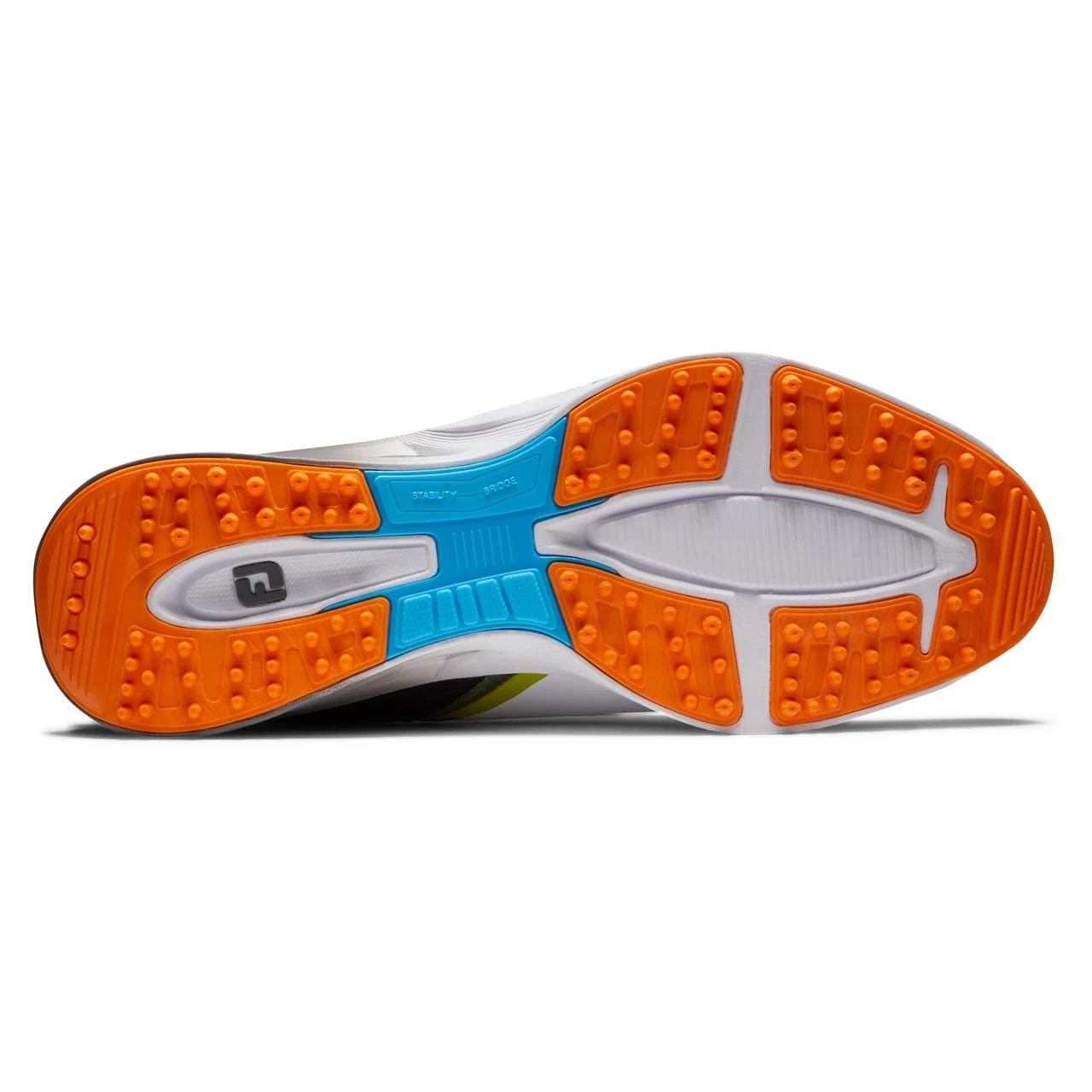 FootJoy Men's Fuel Spikeless Golf Shoe - White/Multi - Image 2