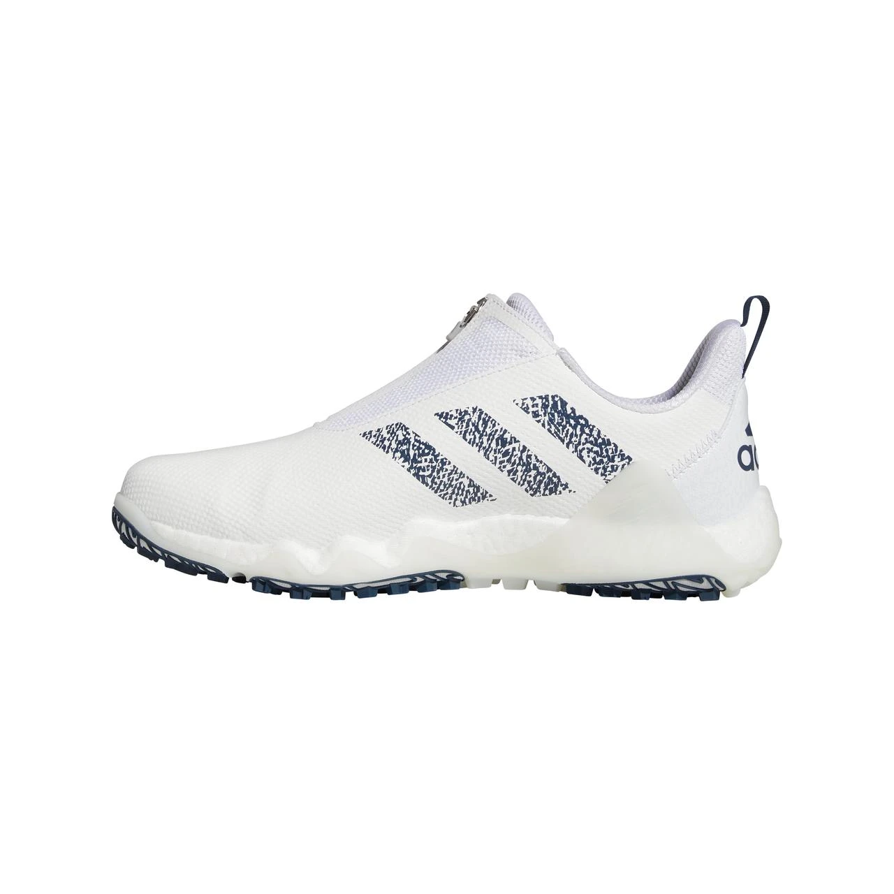 ADIDAS Men's CodeChaos 22 BOA Spikeless Golf Shoe - White/Navy - Image 4