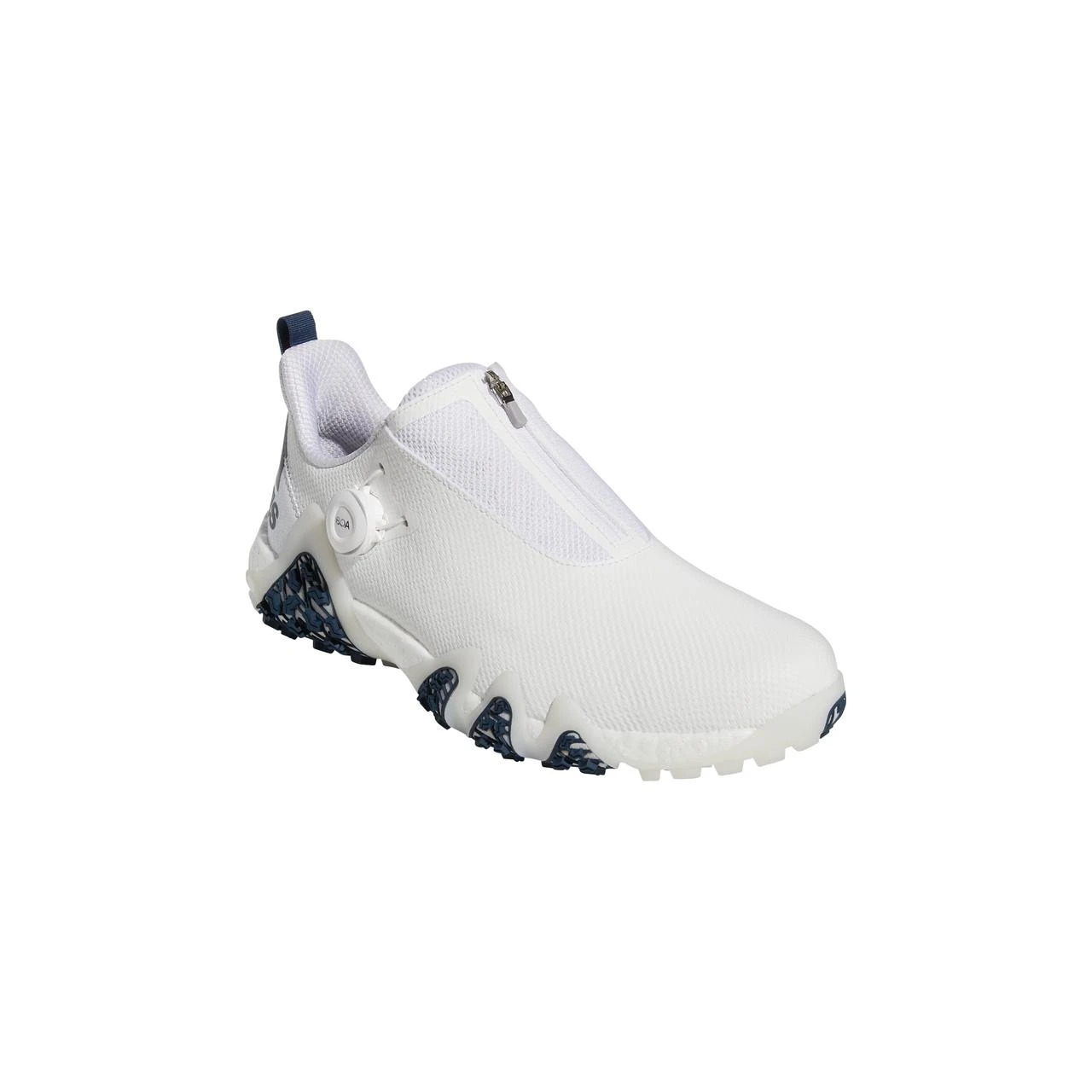 ADIDAS Men's CodeChaos 22 BOA Spikeless Golf Shoe - White/Navy - Image 5