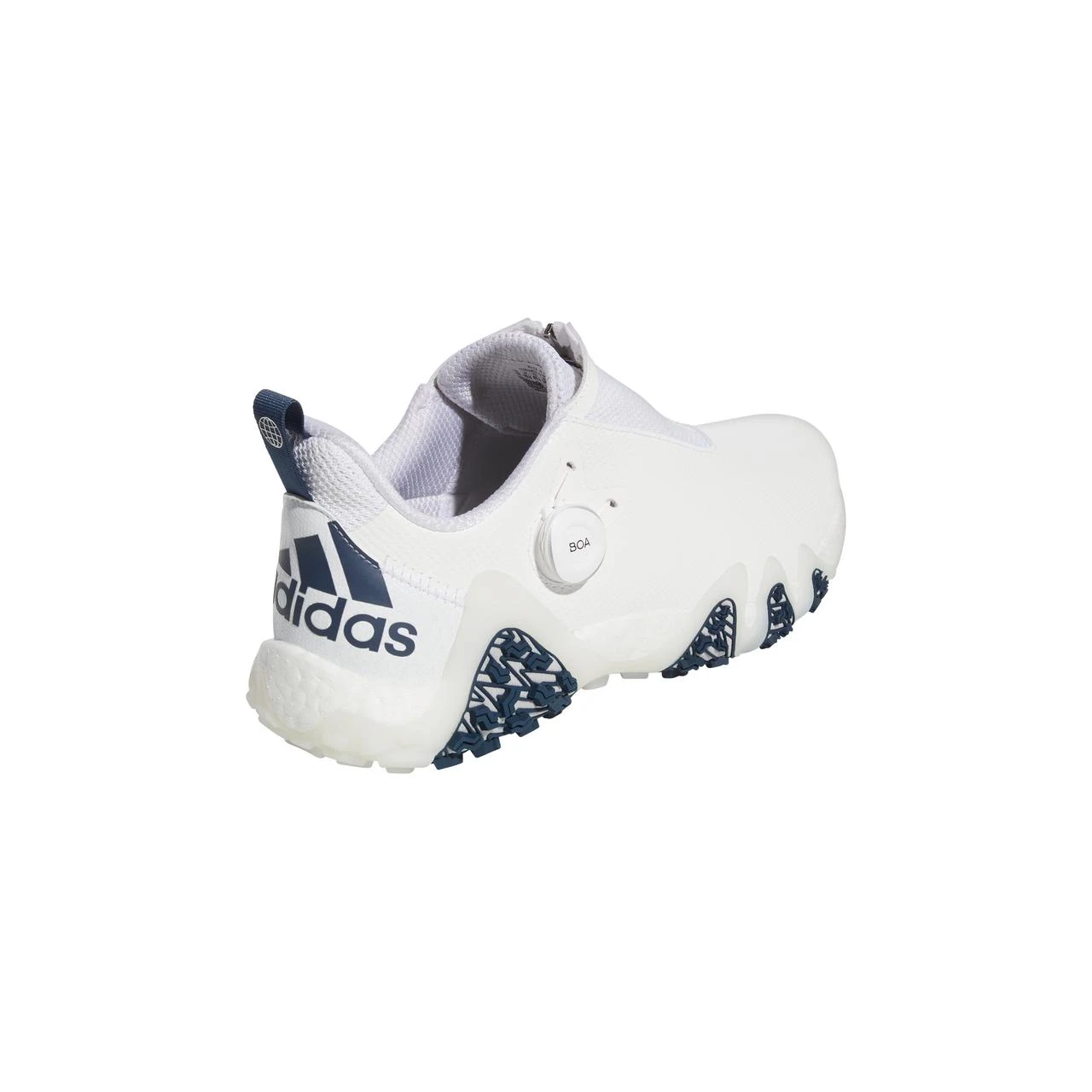 ADIDAS Men's CodeChaos 22 BOA Spikeless Golf Shoe - White/Navy - Image 6