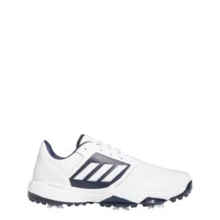 ADIDAS Men's Bounce 3.0 Spiked Golf Shoe - White/Navy