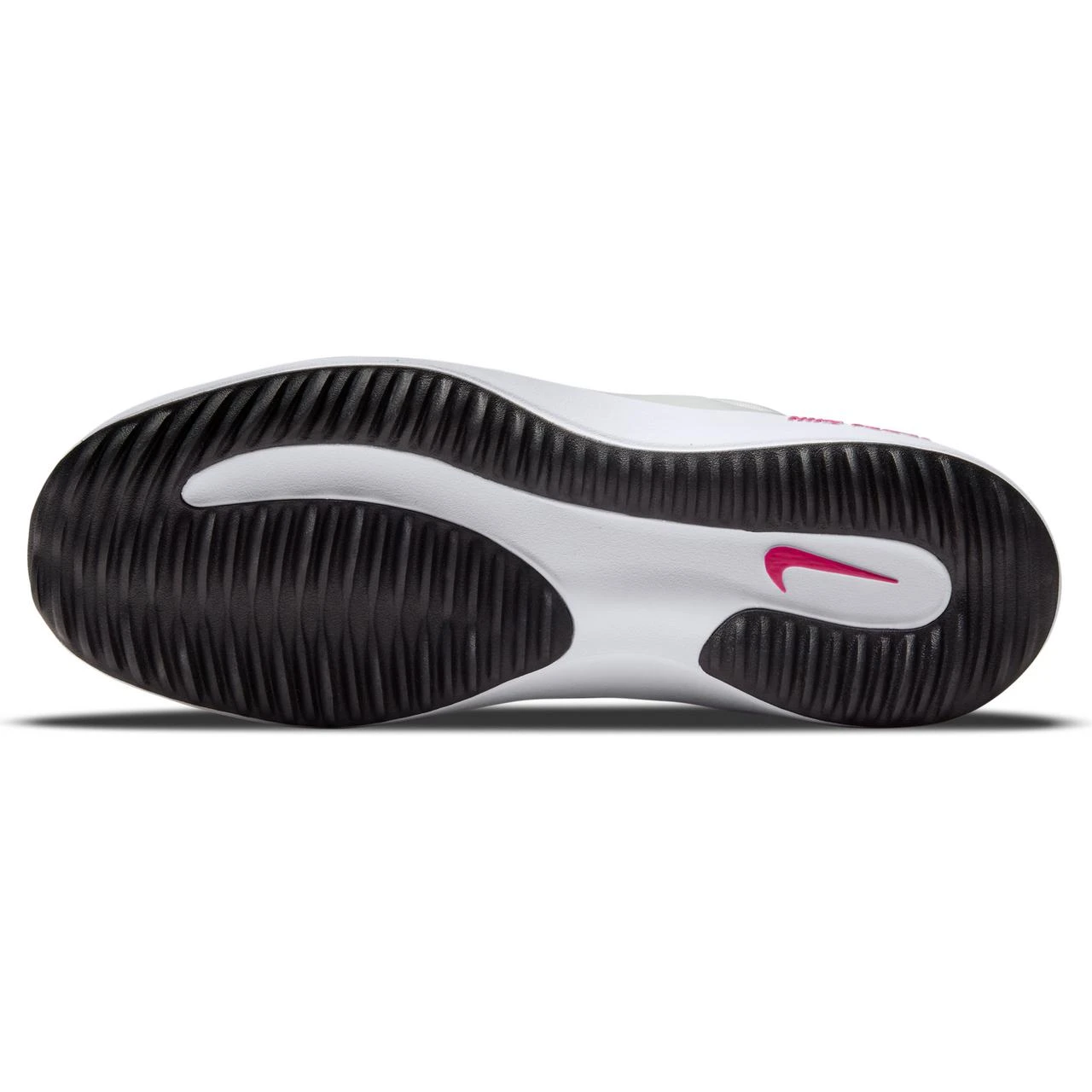 Nike Women's React Ace Tour Spikeless Golf Shoe - White/Pink - Image 2