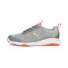 Puma Men's Fusion Pro Spikeless Golf Shoe - Grey/Red