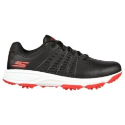 Skechers Men's Go Golf Torque 2 Spiked Golf Shoe - Black/Red