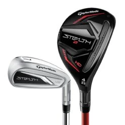TaylorMade Stealth2 HD 4H 5H 6-PW AW Combo Iron Set With Graphite Shafts
