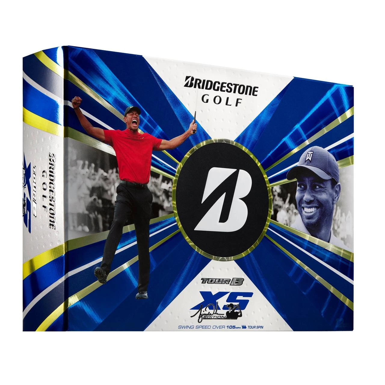 Bridgestone Tour B XS Golf Balls - Tiger Edition