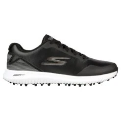 Skechers Men's Go Golf Max 2 Spikeless Golf Shoe - Black/White