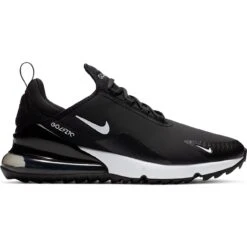 Nike Air Max 270 G Spikeless Golf Shoe - Black/White
