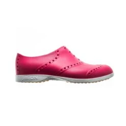 Women's Oxford Bright Spikeless Shoe - Hot Pink/White