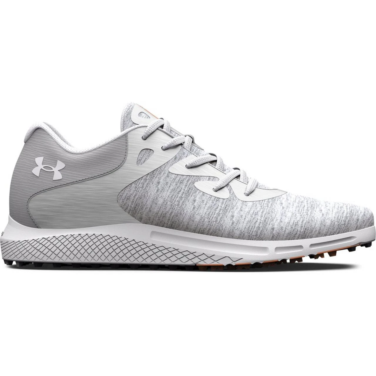 Under Armour Women's Charged Breathe 2 Knit SL Spikeless Golf Shoe - Grey