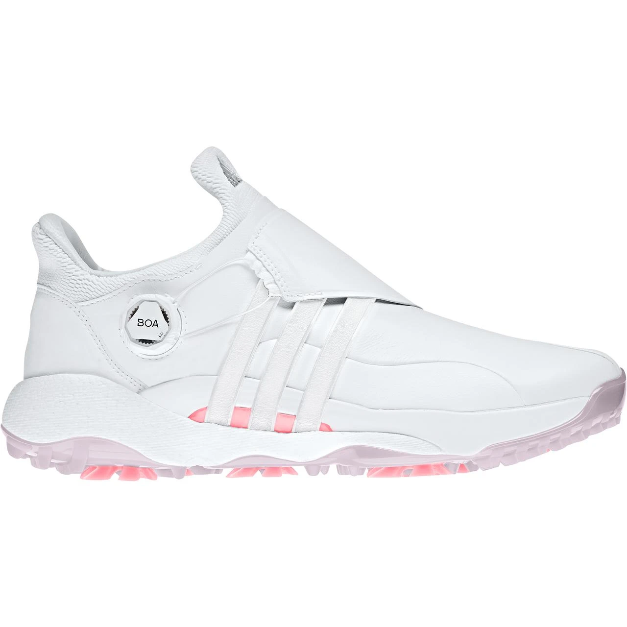 ADIDAS Women's TOUR360 22 BOA Spiked Golf Shoe - White