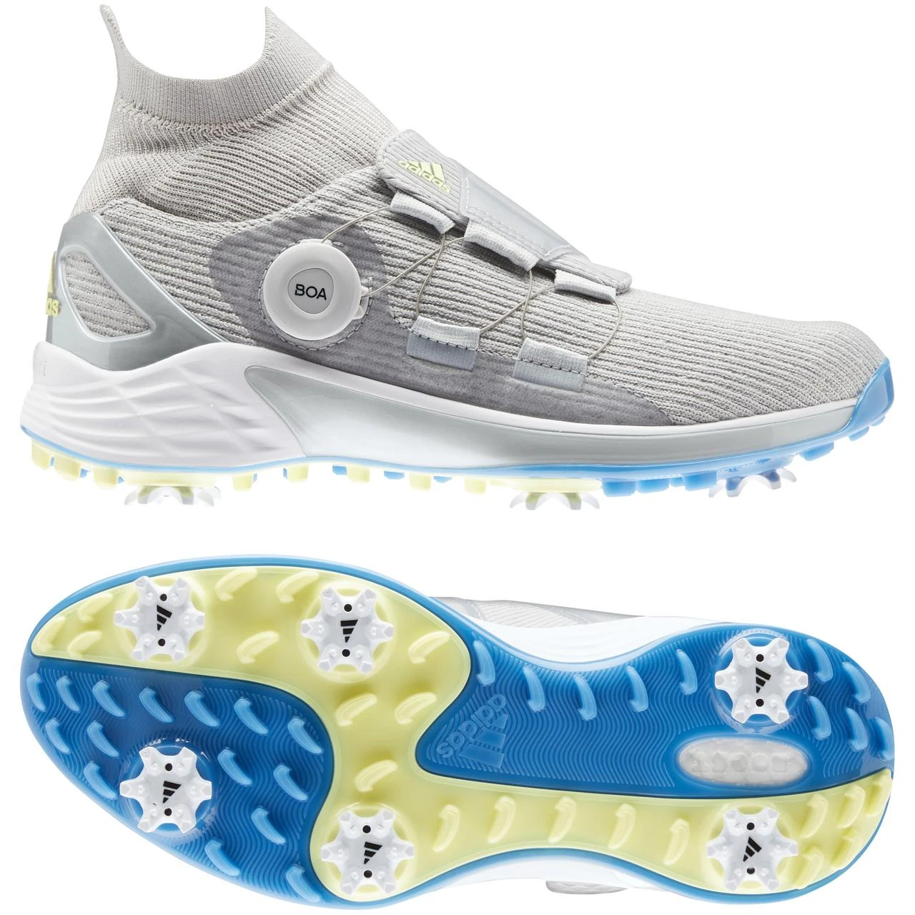ADIDAS Women's ZG 21 MOTION BOA Spiked Golf Shoe - Grey - Image 2