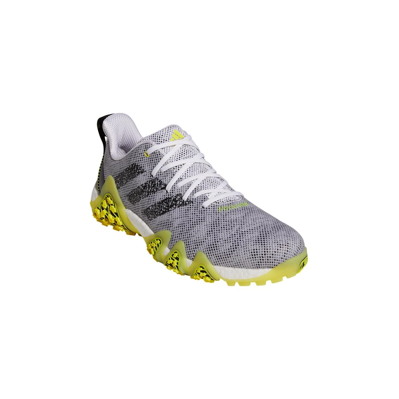 ADIDAS Men's CodeChaos 22 Spikeless Golf Shoe - Grey/Yellow - Image 5