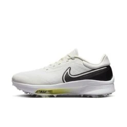 Nike Air Zoom Infinity Tour NXT% Spikeless Golf Shoe - Light Grey/Yellow