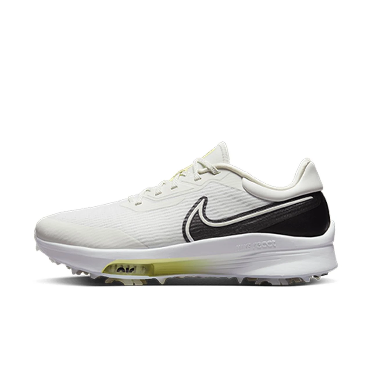Nike Air Zoom Infinity Tour NXT% Spikeless Golf Shoe - Light Grey/Yellow